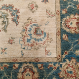 Beautiful Ziegler Persian Rug Blue & Ivory 4 x 6