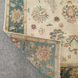 Beautiful Ziegler Persian Rug Blue & Ivory 4 x 6