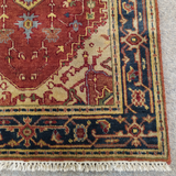 Serapi Persian Traditional Rug in Red & Ivory 3.2 x 5.1