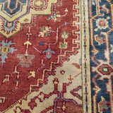 Serapi Persian Traditional Rug in Red & Ivory 3.2 x 5.1