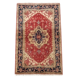 Serapi Persian Traditional Rug in Red & Ivory 3.2 x 5.1