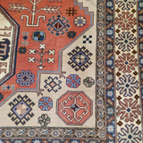 Traditional Red & Ivory Ardabil Persian Rug 6.4 x 9.5
