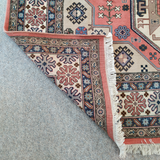 Traditional Red & Ivory Ardabil Persian Rug 6.4 x 9.5