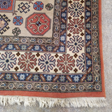 Traditional Red & Ivory Ardabil Persian Rug 6.4 x 9.5